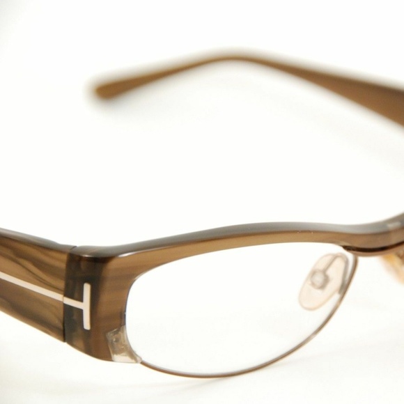 Tom Ford Optical Frame Khaki/Brass NWT - Picture 4 of 8